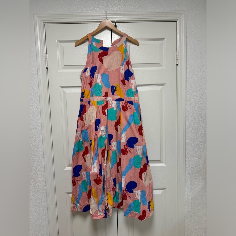 Emily and Fin size XL Alyssa abstract brushstrokes dress
